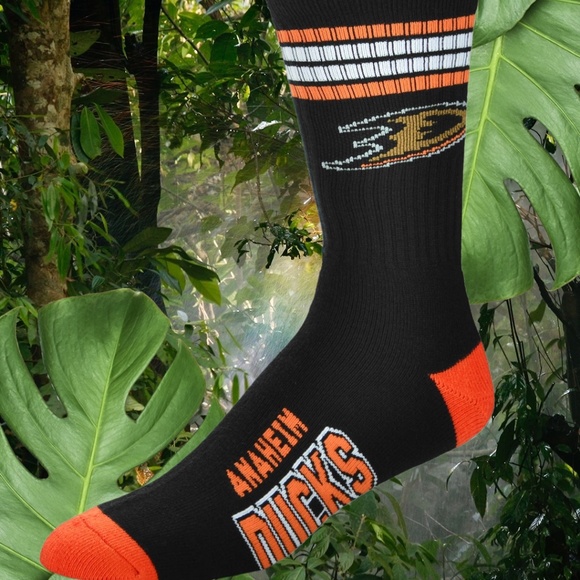 NHL Anaheim Ducks socks New - Picture 1 of 1